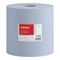 2-Ply 6 Rolls KATRIN Classic Hand Towel Roll 200 x 200 mm 48 m Blue 500 Sheets 