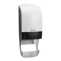 Katrin Inclusive System Toilet Dispenser With Core Catcher  - White